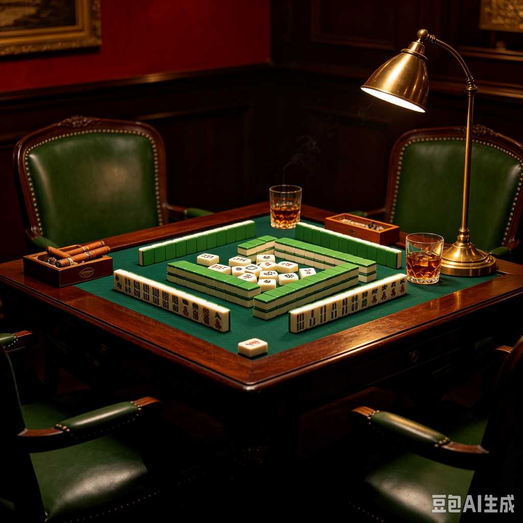 handheld mahjong tiles set
